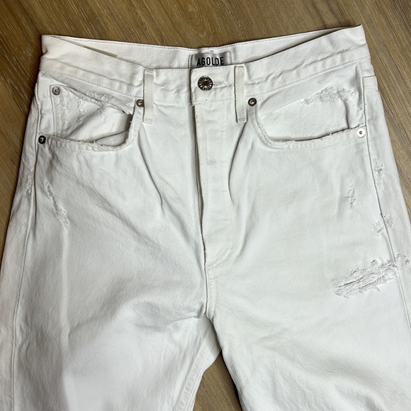 AGOLDE 90s Mid Rise Loose Fit Jeans - white - Picture 3 of 5